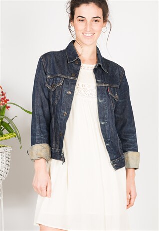 VINTAGE 80'S LEVI'S DENIM JACKET / S1909