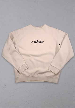 beige nike sweatshirt