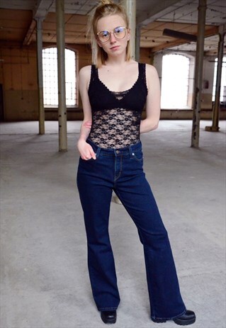 VINTAGE NAVY JEANS LEVI'S 548