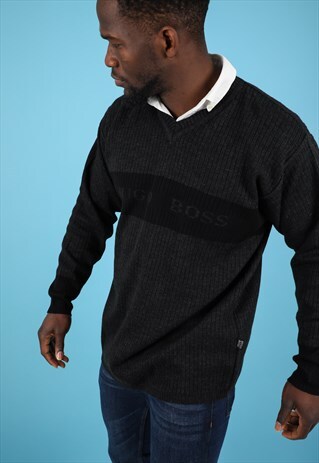 VINTAGE HUGO BOSS JUMPER NK69