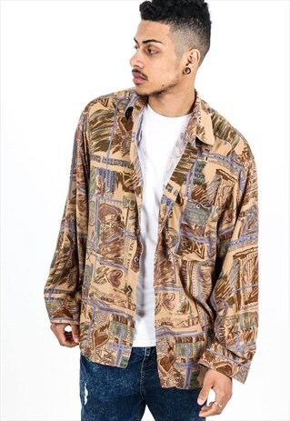 VINTAGE PATTERNED SHIRT S399