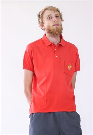 VINTAGE MENS LACOSTE POLO SHIRT TOP
