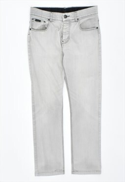 Vintage Armani Trousers Slim Casual Grey