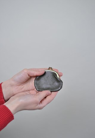 RETRO COIN PURSE, VINTAGE CUTE COIN BAG, 80S GREEN HIPSTER