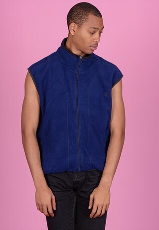 VINTAGE CHAMPION GILET FLEECE