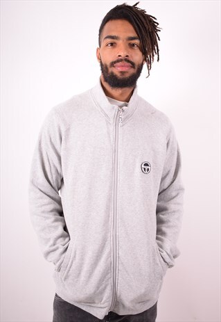 SERGIO TACCHINI MENS VINTAGE TRACKSUIT TOP JACKET MEDIUM 90S