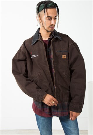 VINTAGE CARHARTT WINTER BLANKET JACKET / S2191