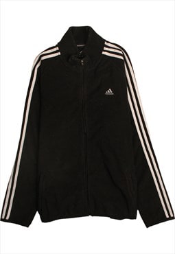 Adidas 90's Hiking Warm Full Zip Up Fleece Jumper Large Blac