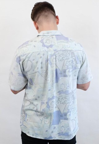 VINTAGE ABSTRACT PATTERN SHIRT