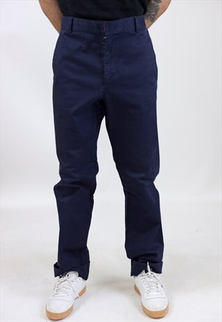 VINTAGE 90S MOSCHINO NAVY PANTS