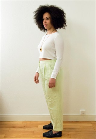 VINTAGE HIGH WAIST TROUSERS