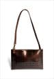 BURBERRY BAG HANDBAG POUCHETTE BROWN HAYMARKET NOVA CHECK