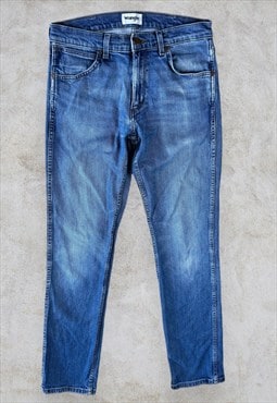Wrangler Greensboro Jeans Blue Slim Straight Leg  W30 L34