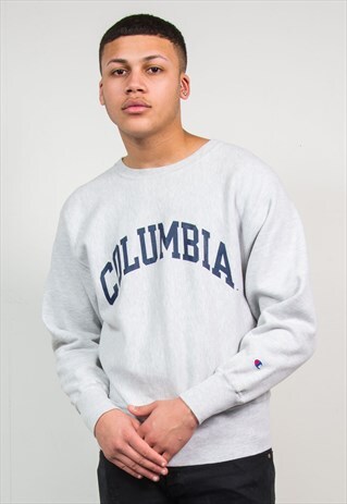 CHAMPION REVERSE WEAVE SWEATSHIRT COLUMBIA COLLEGE SWEATER