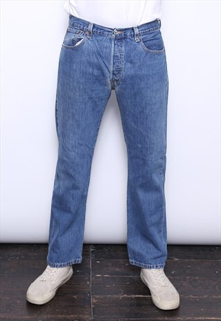 VINTAGE LEVI'S 501 BLUE DENIM JEANS
