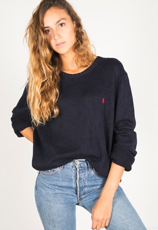 VINTAGE 80S POLO RALPH LAUREN JUMPER / R4113C400