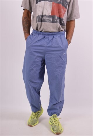 VINTAGE NIKE TRACKSUIT TROUSERS PURPLE