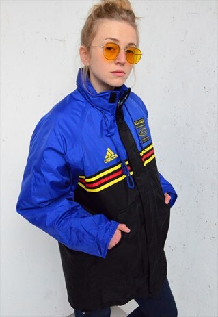 ADIDAS & SALLER COLAB VINTAGE 90S SPORT JACKET.