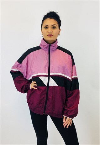 VINTAGE FESTIVAL 80S RAVE WINDBREAKER JACKET