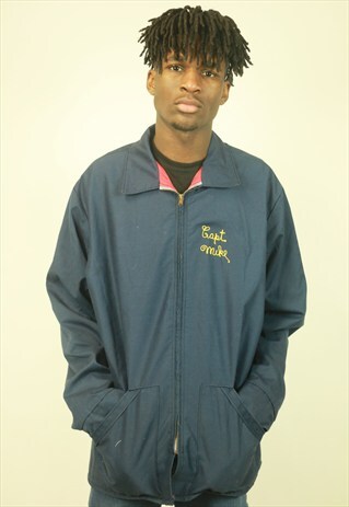 VINTAGE 90S NAVY JACKET