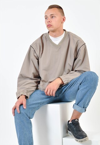 VINTAGE OVERHEAD JACKET UN BEIGE