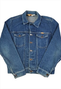 Vintage Rustler Denim Jacket 90s Blue Denim Ladies Medium