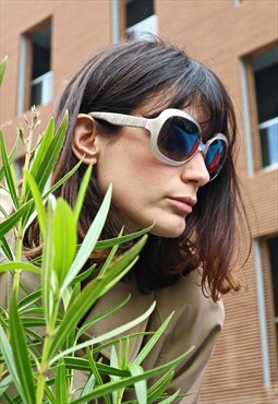 90s Vintage rare Fendi monogram oversize sunglasses