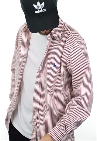 VINTAGE RALPH LAUREN STRIPED LONG SLEEVE SHIRT