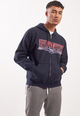 VINTAGE NEW YORK GIANTS ZIP-UP HOODIE