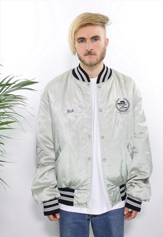 BASEBALL BOMBER COLLEGE JACKET