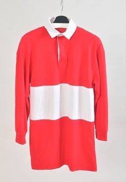 Vintage 00s polo dress in red