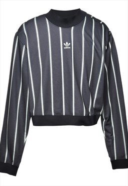Cropped Adidas Printed Sweatshirt - XL