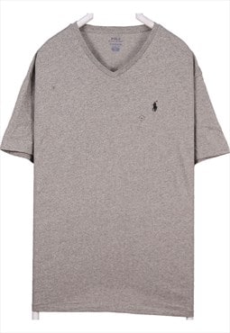 Vintage 90's Polo Ralph Lauren T Shirt V Neck Short Sleeve