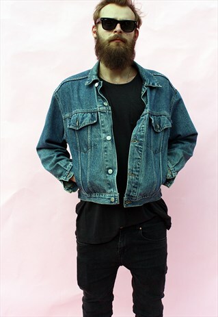 VINTAGE 90'S BLUE DENIM JACKET