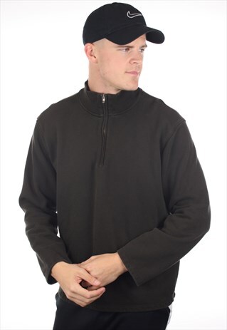 VINTAGE CALVIN KLEIN 1/4 ZIP SWEATSHIRT JUMPER
