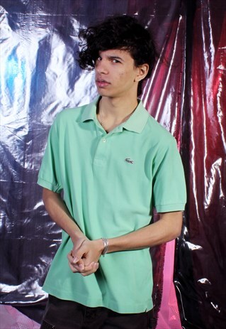 VINTAGE LACOSTE MINT GREEN POLO SHIRT