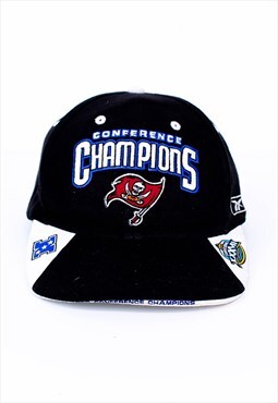Vintage NFL Conference Champions Cap Black With Logo 