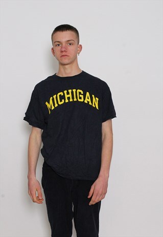 VINTAGE CHAMPION MICHIGAN T SHIRT