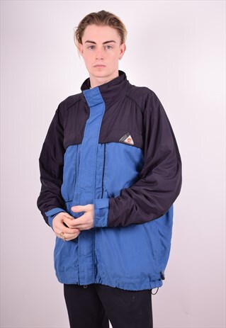 TIMBERLAND MENS VINTAGE JACKET XL BLUE 90S