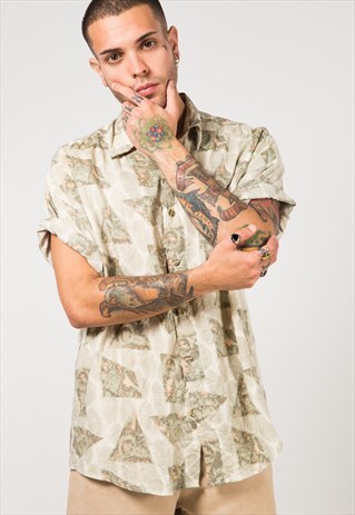 VINTAGE 80S HAWAIAN SHIRT / S1566