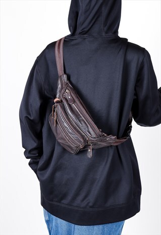 VINTAGE LEATHER BUM BAG BB94