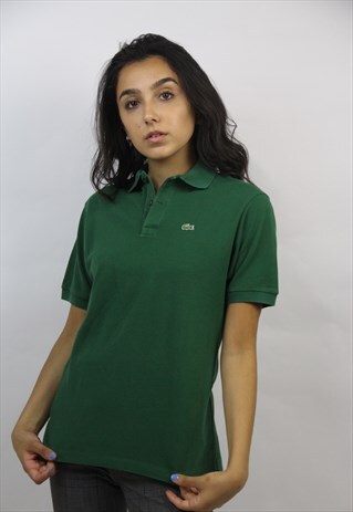 VINTAGE LACOSTE DARK GREEN POLO SHIRT