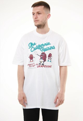 VINTAGE THE CALIFORNIA RAISINS 1987 OLDSCHOOL T-SHIRT 14129
