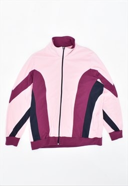 Vintage Tracksuit Top Jacket Pink
