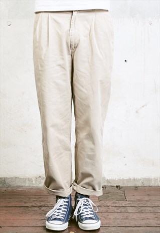 VINTAGE 90S CHINO TROUSERS