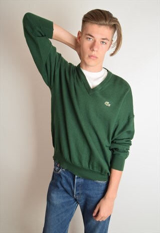 VINTAGE LACOSTE JUMPER MADE IN FRANCE (1186)