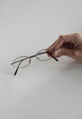 VINTAGE OD OFFENSIVE EYEWEAR, CHROME FRAME, RX-ABLE