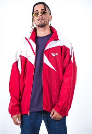 VINTAGE 90S REEBOK WINDBREAKER JACKET / S3705