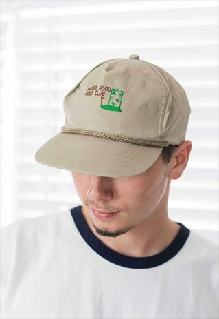 VINTAGE EMBROIDERED BASEBALL CAP HAT 90S X 2.4