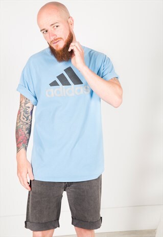 ON SALE VINTAGE 80'S ADIDAS SPORT T-SHIRT / S0219